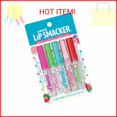 Lip Smacker Liquid Lip Gloss Friendship Pack, 5 Count