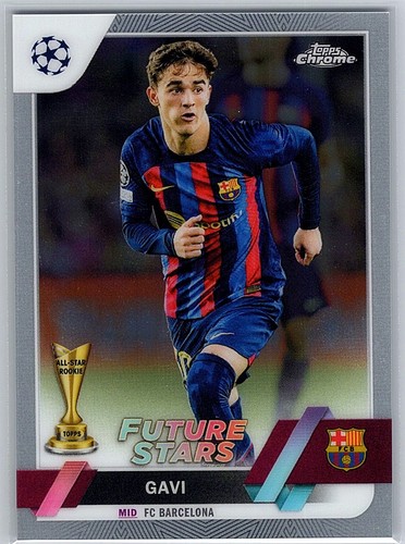 TOPPS CHROME UCL 2022-23 - GAVI FUTURE STARS
