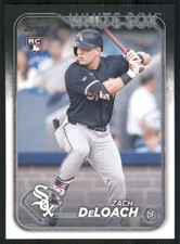 2024 Topps Update #US320 Zach DeLoach RC Chicago White Sox Baseball Card 35014