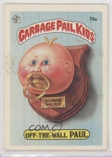 1985 Garbage Pail Kids Series 2 Off-The-Wall Paul (Messy Tessie Puzzle Back) 1p5