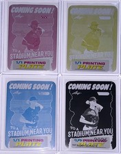 2025 Leaf Vivid Baseball Noah Schultz Coming Printing Plate 1/1 Set