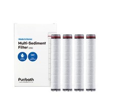Shower Filter Replacement Cartridges Chlorine Reducing Refill Filters 4 Fi...