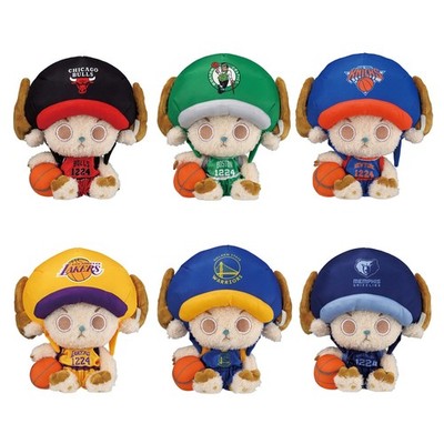 ONE PIECE x NBA Tony Tony Chopper Plush Mascot Stuffed Toy Set of 6