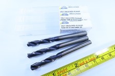 LOT ( 3 PCS ) NEW 1/4" M.A.FORD TWISTER XD 3X 2XDSS2500A SOLID CARBIDE DRILLS