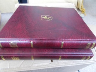2 x Stanley Gibbons Albums One with pages (2009 2011) & 1 empty Good Condition