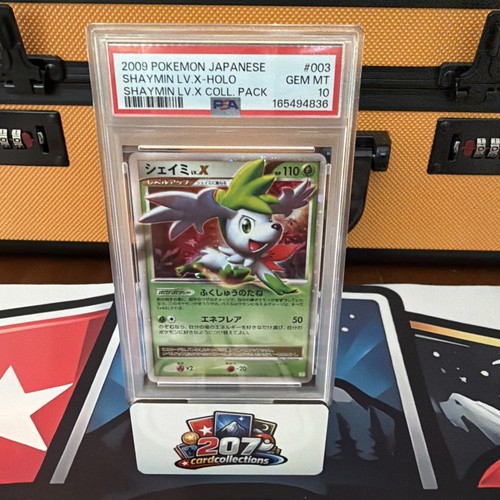 PSA 10 Shaymin LV.X Collection Pack Holo Shaymin LV.X 003/012 Pokemon Gem Mint
