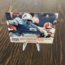 Barry Sanders 1990 Pro Set Card 794