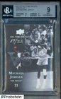 2013 UD All-Time Greats #JV2 Michael Jordan Tar Heels HOF 17/23 BGS 9 MINT