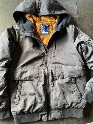 Jacke, Stil Bomberjacke, Gr. 152, Dunkelgrau, Jack&Jones, Junge, Top !