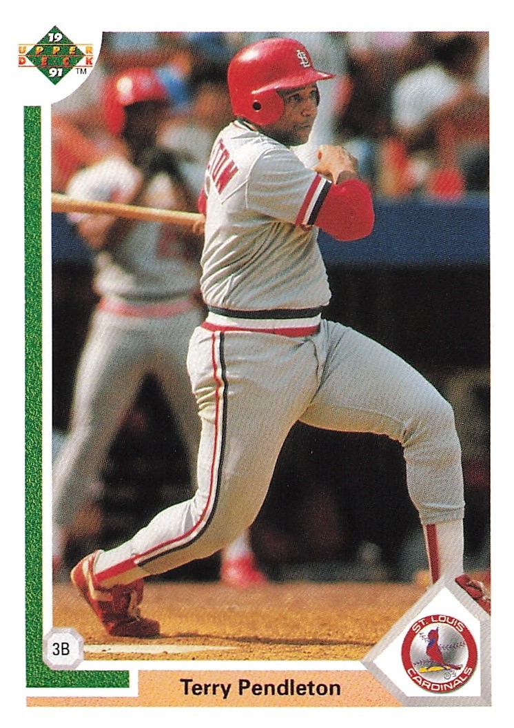 1991 Upper Deck #484 Terry Pendleton