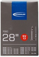 Schwalbe SV17, Presta 40Mm Fahrrad Schlauch 700 X 28/47C Schwarz