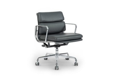 Eames for Herman Miller Gray Office Chair Aluminum Group 2000s