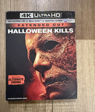 Halloween Kills Extended Cut 4K UHD Blu-ray 2-Disc Alternate Ending R Horror