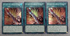 Mathmech Billionblade Nayuta MYFI-EN011 (x3) Super Rare 1st Edition NM