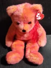 TY BEANIE BUDDY PLUSH 14" ROUGE LARGE BEANIE BABY BEAR VINTAGE 2001 WITH TAG