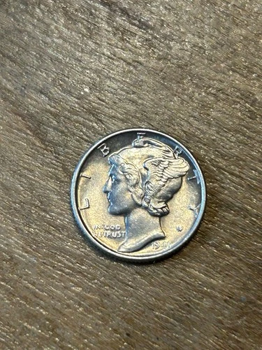 1941 Mercury Dime BU