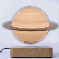 Levitazione Magnetica Lampada da Saturno Luce Notturna LED Stampa 3D Lampada gal