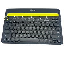 Logitech K480 Wireless Multi-Device Keyboard Bluetooth Tested New No Box