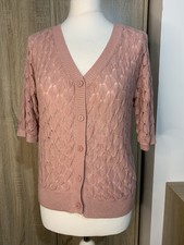 Grace Karin crochet three quarter length sleeves cardigan medium