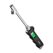 Digital Tire Pressure Gauge 230 PSI Heavy Duty Dual Head Stainless Steel Made fo