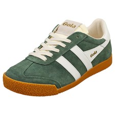 Gola Elan Womens Fashion Sneakers in Green White - 10 US
