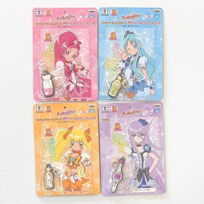Heartcatch Precure 10th Art & Charm Vol.1 4pc  Cure Bloom, Cure Marine, Cure