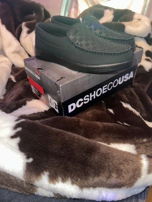 DC shoes (Signiture) Villan signature DJ de Denaro Black slip ons new never warn