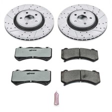 Power Stop Fits 12-20 Jeep Grand Cherokee Front Z26 Street Brake Kit