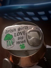 Irish Bottle Opener Belt Buckle