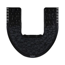 Boardwalk CMBB 22" x 22" Rubber Commode Mat 2.0 Toilet Floor Mat (6/CT) New