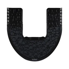 Boardwalk CMBB 22" x 22" Rubber Commode Mat 2.0 Toilet Floor Mat (6/CT) New