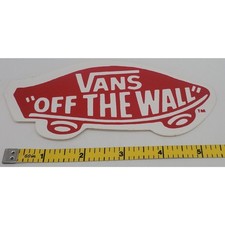 VINTAGE VANS OFF THE WALL SNEAKER STICKER