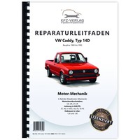 VW Caddy 14D 1983-1995 4-Zyl. Dieselmotor Mechanik 50-70 PS Reparaturhandbuch