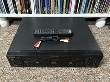 Sony RCD-W1 Compact Disc Recorder Dual CD Player w/ Remote SERVICED  