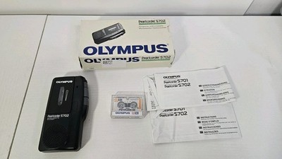 Olympus Pearlcorder S702 Microcassette Recorder.