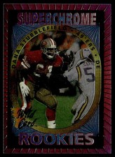 1993 Wild Card Superchrome Rookies Dana Stubblefield Rookie San Francisco 49ers. rookie card picture