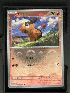 Tepig (Poke Ball Pattern) 011/086 Sv: White Flare Holo