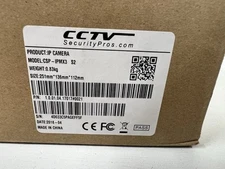 CCTV Security Pros IP Camera Model CSP-IPMX3 S2