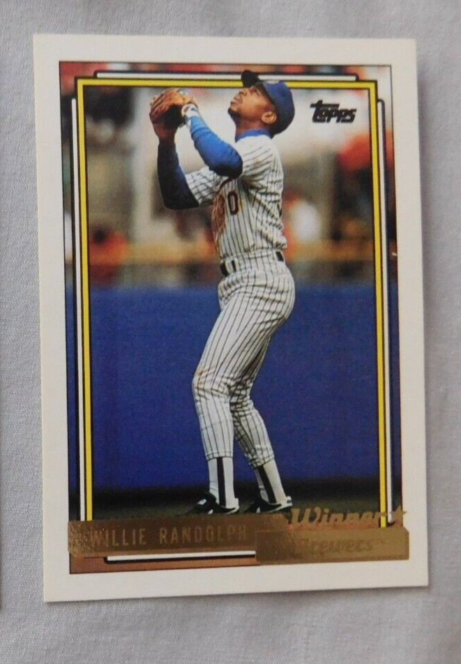 1992 Topps GOLD Winners #1-200  Baseball Card Pick one