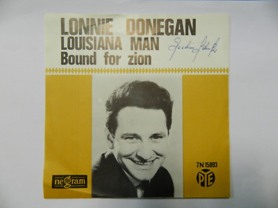 7''  Lonnie Donegan    Louisiana Man   Pye Records    7N 15893 