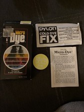 Vintage Dylon Micro Dye ( Tie-die In Microwav...