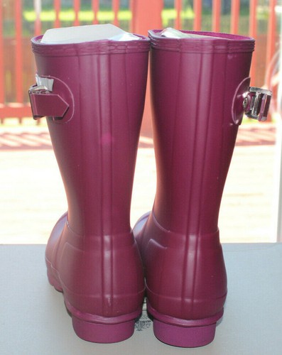 BOTAS CORTAS DE LLUVIA CAZADOR VIOLETA #6 $150 - Imagen 3 de 7