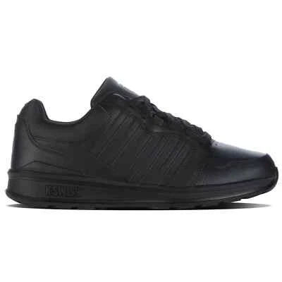K-Swiss RIVAL TRAINER Herren Echtleder Sneaker Sportschuhe (09078-029-M)