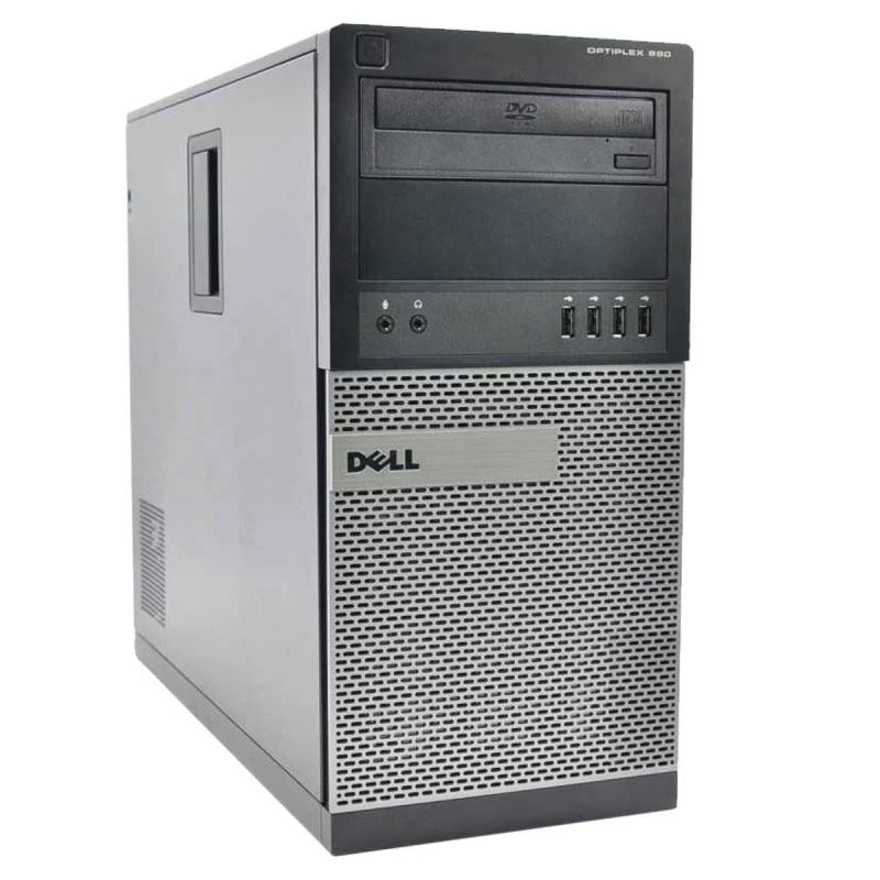 PC tour DELL OptiPlex 990 Intel i7-2600 RAM 32Go Disco 500Go Windows 10 Wifi - Immagine 2 di 4