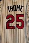 Jim Thome Autographed Minnesota Twins Jersey 500HRs Inscription Beckett HOF