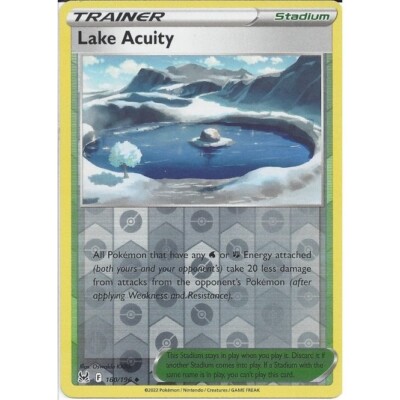 Lake Acuity - 160/196 - Reverse Holo - Verlorener Ursprung - Pokémon TCG