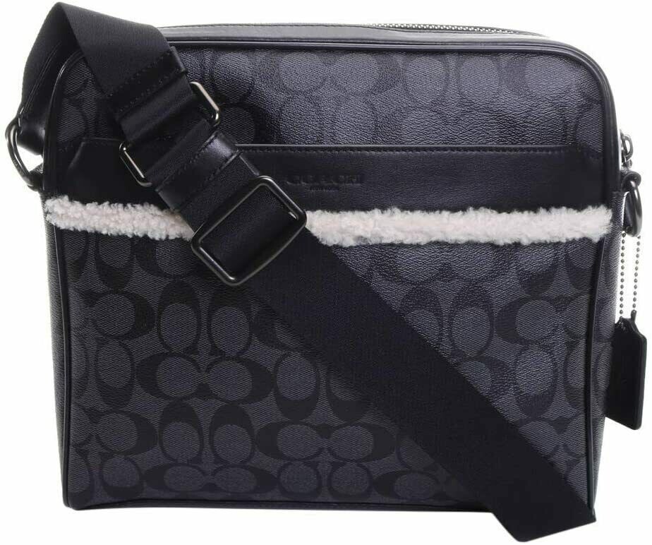 Coach Charles Camera Crossbody Messenger Bag in Signature Canvas