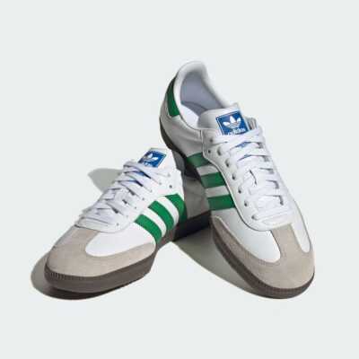 スニーカー adidas Samba OG White Green IG1024 ADIDAS Samba OG IG1024 - Shiekh