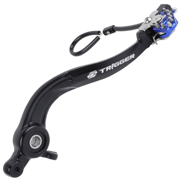 YZ125/250 ZETAブレーキペダル　ブルー ZETA ジータ ブレーキペダル YZ125/250/250X BLUE : 淡路二輪