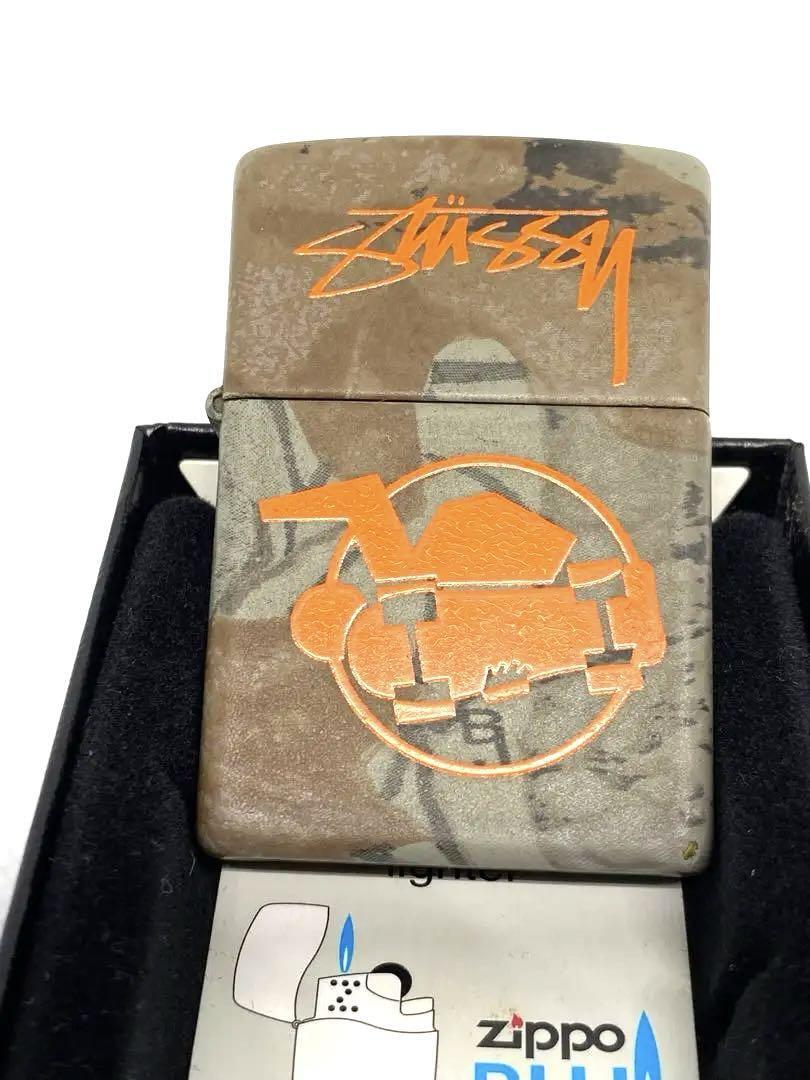 Zippo STUSSY Skateman camouflage pattern Lighter | eBay